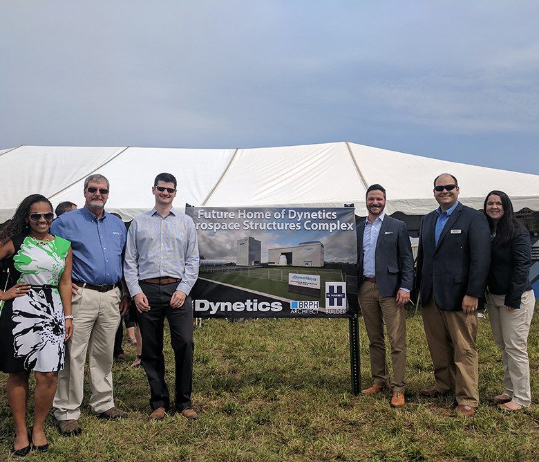 BRPH Celebrates with Dynetics in Groundbreaking of Aerospace Structures Complex
