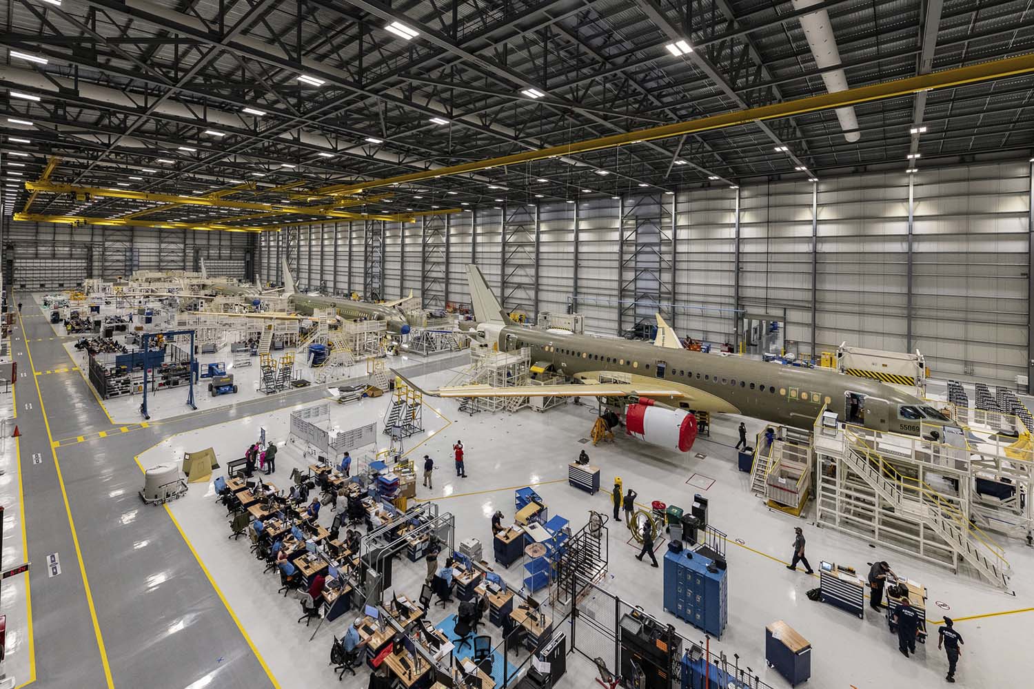 Airbus A220 Final Assembly Line (FAL) facility