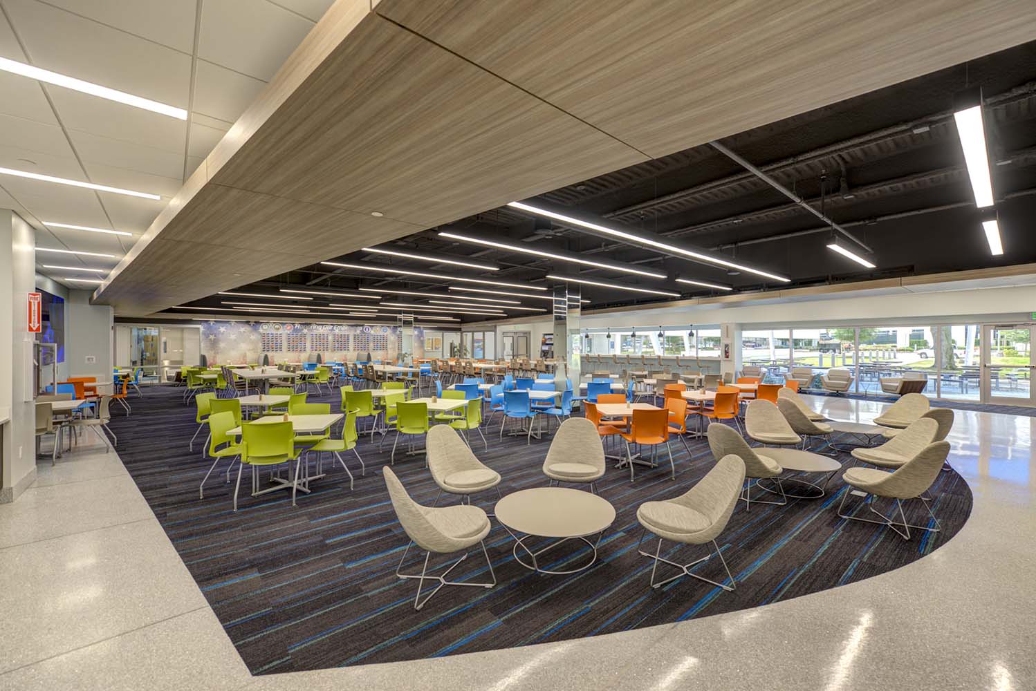 Today's Workplace Gallery - On the Boards and More Page - Northrop Grumman Cafeteria