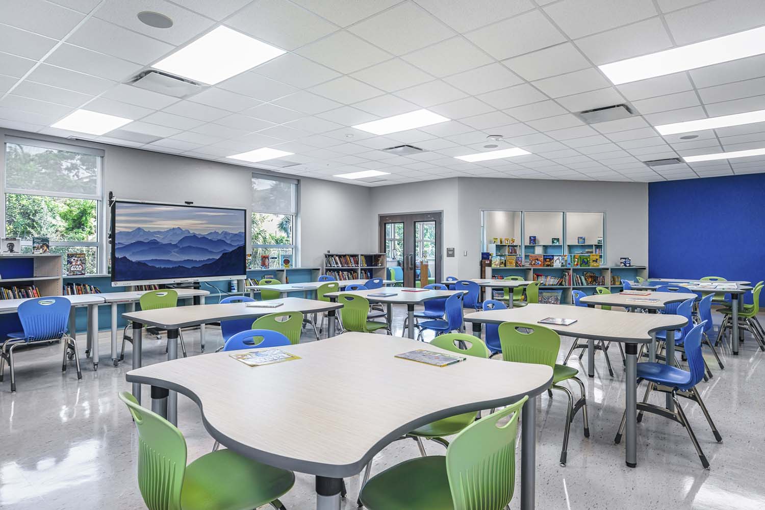Colorful Spaces Gallery - On the Boards and More Page - Washington Elementary School