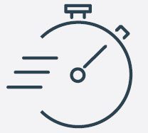 stop watch Icon - line art