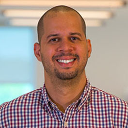 Man in plaid shirt