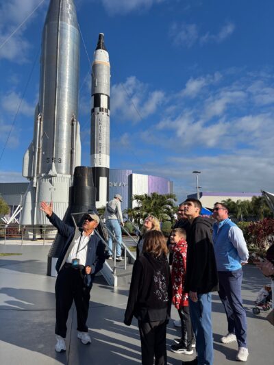 Private VIP tour at the Kennedy Space Center
